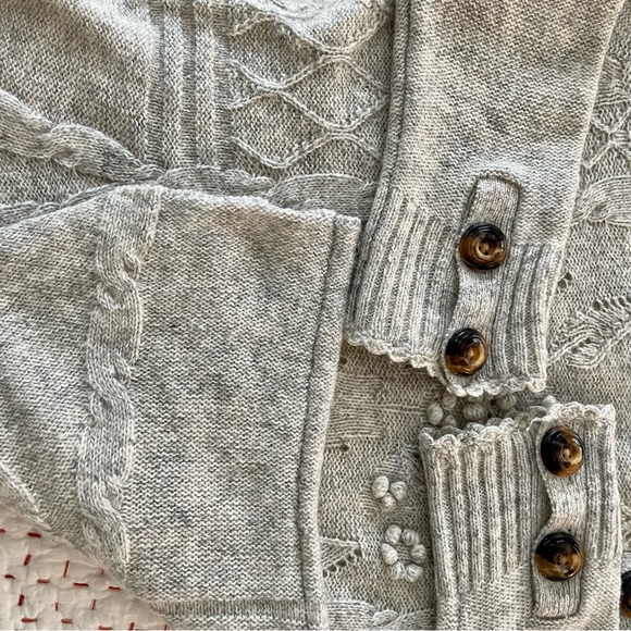 Vintage Anthropologie Moth sweater - Picture 2 of 6